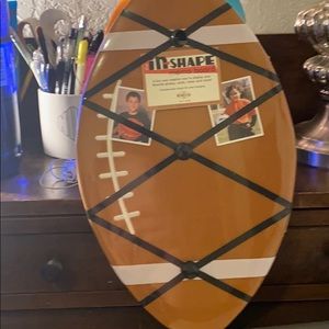 Football memo/photo board new in package